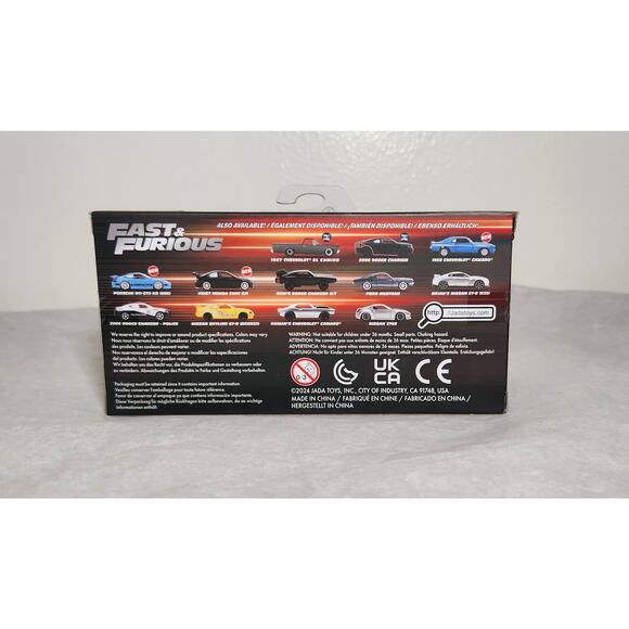Jada Toys Fast & Furious Dom's Dodge Charger R/T 1/32 Scale Diecast 2024 Sealed - Picture 3 of 7
